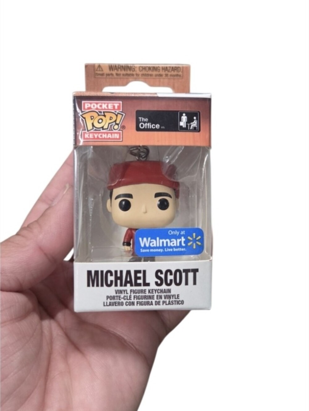 The Office Pocket Pop Keychain Michael Scott